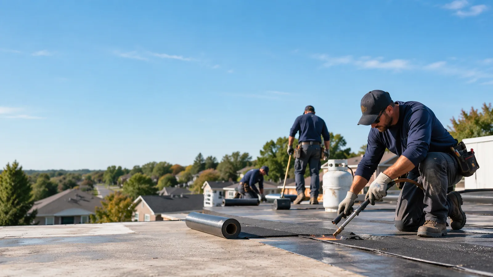 Flat Roof Leak Repair providers in Bennington, KS